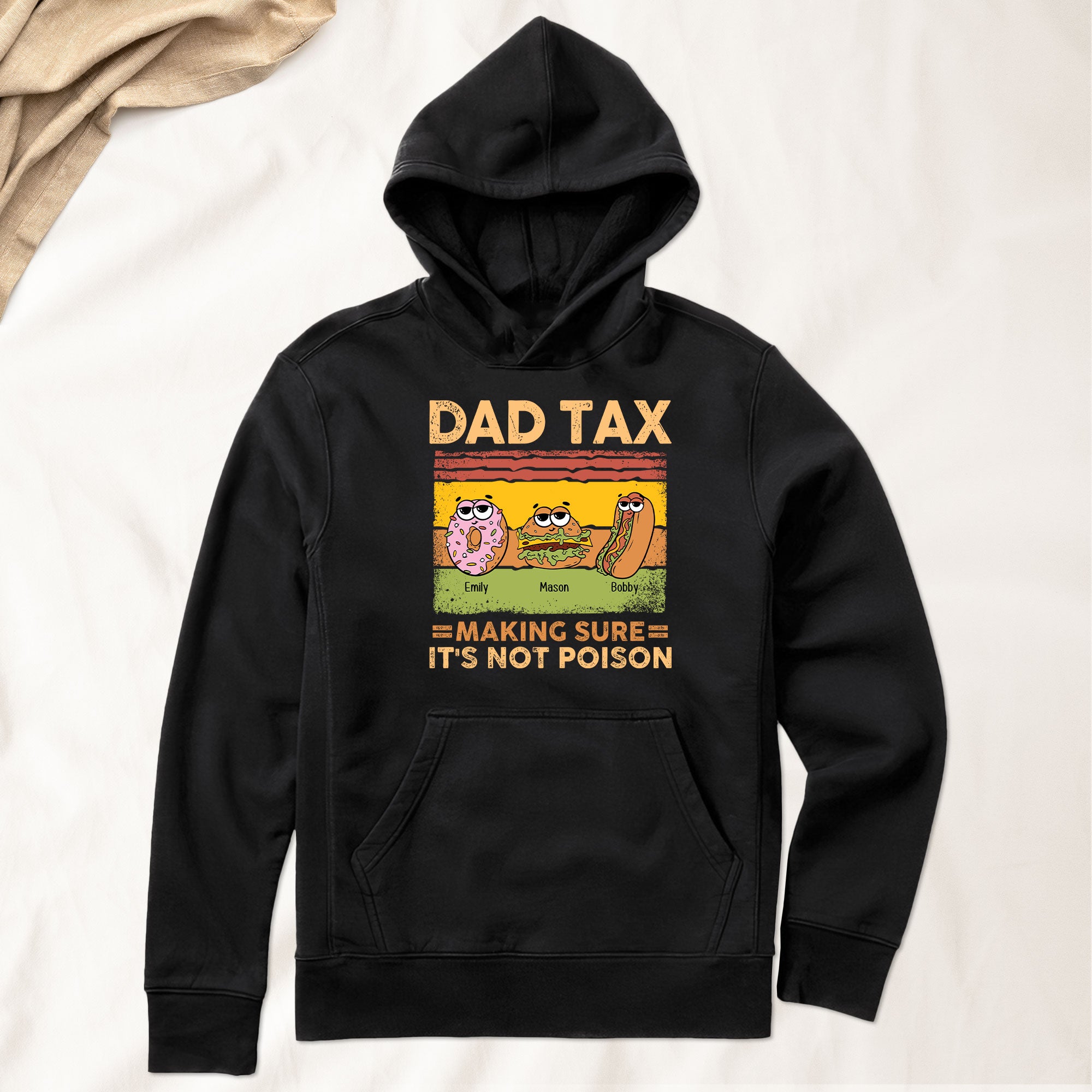 Dad Tax Making Sure It's Not Poison - PersonalizedOne Size Shirt - Gift For Dad - Image 5